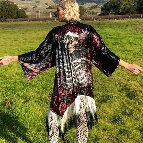 Velvet Kimono Warrior Within Designs - Picture 10 of 13